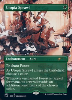 Utopia Sprawl Secret Lair Drop - Kelogsloops Art